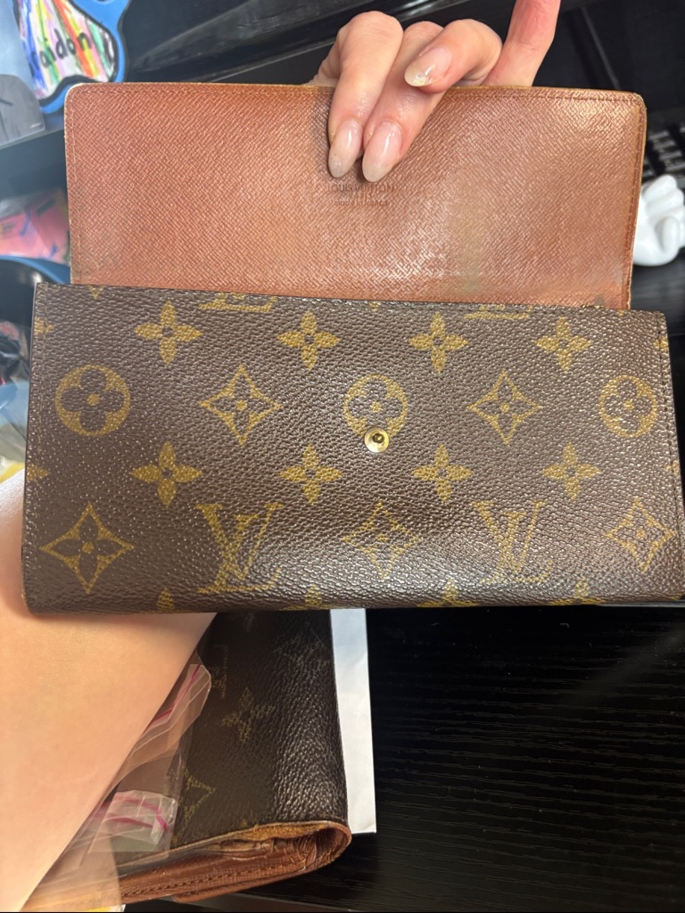 Louis Vuitton Monogram Canvas Wallet in Brown and Gold - Picture 15 of 17